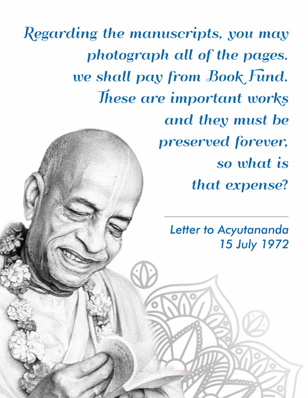 Partner with us to preserve ancient Indian literary heritage