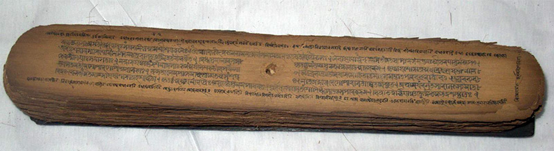A copy of the a manuscript folio of 10th Canto of Śrīmad Bhāgavatam